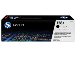 gambar HP 128A Black Original LaserJet Toner Cartridge(CE320A) 