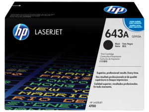 gambar HP 643A Black Original LaserJet Toner Cartridge(Q5950A)