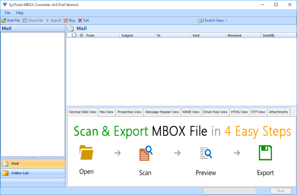 pic MBOX Converter Tool Screenshots