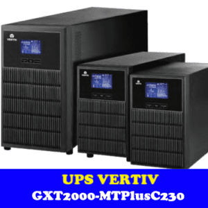 gambar UPS VERTIV LIEBERT GXT2000-MTPlusC230 On-Line 2000VA-1800W 230V LCD Tower