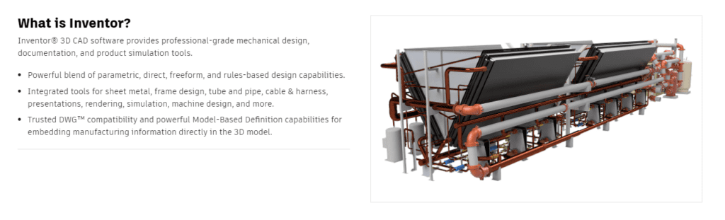 Gambar Inventor: Professional-grade 3D CAD software