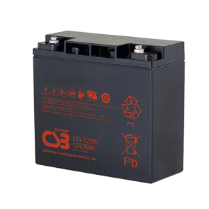 Gambar Battery CSB XTV Series 12200 12V 20.0Ah